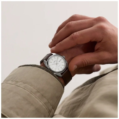Timex TW2Y65200 Marlin Draper Automatic 37mm Leather Strap