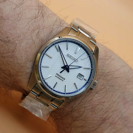 Seiko Presage SPB277J1 Sharp Edge Zero Halliburton Automatic Stainless Steel Strap LIMITED EDITION