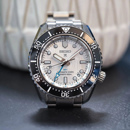Seiko Prospex SPB439J1 Baby Marinemaster GMT Arctic Ocean Re-Interpretation 1968 Limited Edition