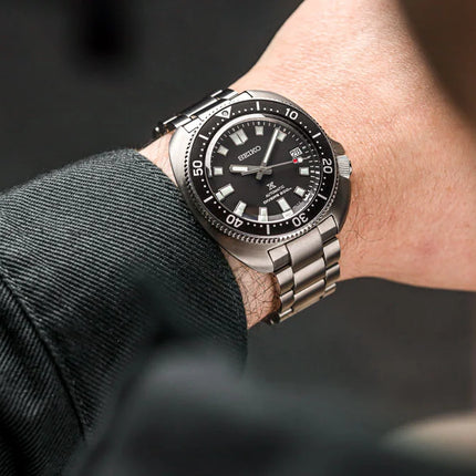 Seiko Prospex SPB151J1 Captain Willard Turtle Automatic Black Dial Stainless Steel Strap