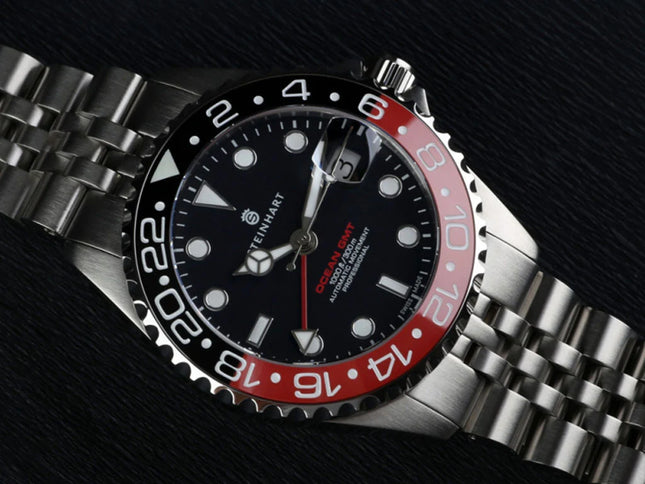Steinhart Ocean 39 GMT Black Red Ceramic 2