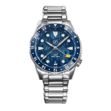 Zelos MAKO 300M GMT 'BLUE METEORITE'