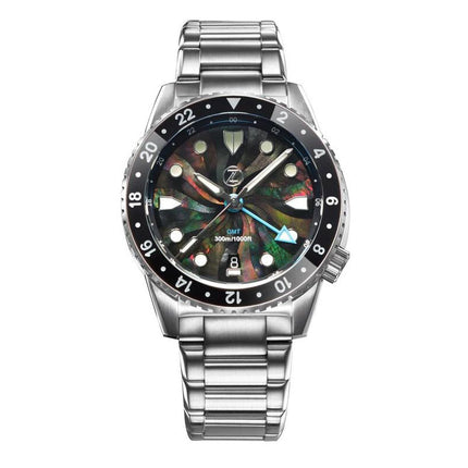 ZELOS MAKO 300M GMT MOSAIC MOP