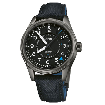 Oris ProPilot 01-798-7768-4284-SET 57TH Reno Air Races Black Dial Textile Strap LIMITED EDITION