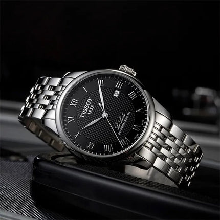 Tissot Le Locle Powermatic 80 T006.407.11.053.00 Pattern Dial Stainless Steel Strap