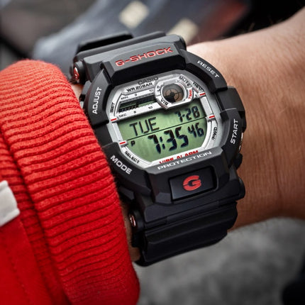Casio G-SHOCK Digital GD-350S-1DR Digital Dial Black Resin Strap