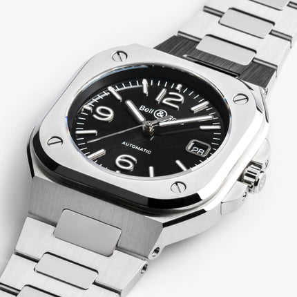 BellRoss BR-05 Black Steel  40mm BR05A-BL-ST/SST