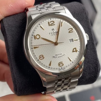 Preloved - TUDOR m91650-0001 1926 41mm steel case Silver dial