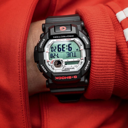 Casio G-SHOCK Digital GD-350S-1DR Digital Dial Black Resin Strap