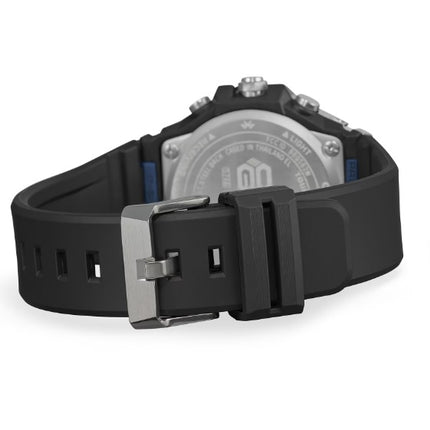 Casio G-Shock GST-B1000-2ADR G-Steel Tough Solar Men Blue Dial Black Resin Band