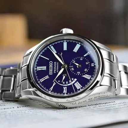 Seiko Presage SPB091J1 Craftsmanship Series Automatic Blue Dial Stainless Steel Strap