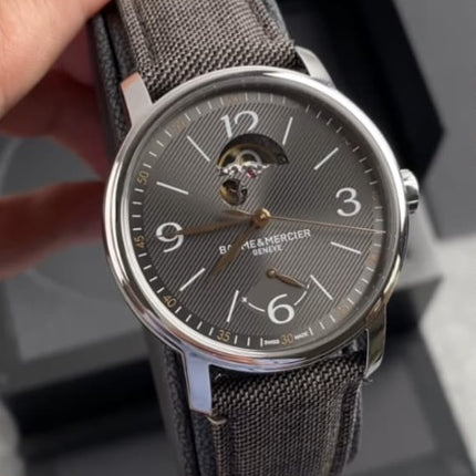 Preloved - Baume Mercier Classima 10718 Open Heart Power Reserve 42mm