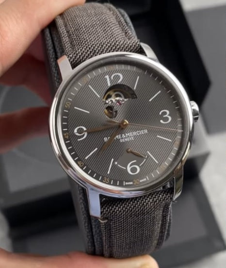 Preloved - Baume Mercier Classima 10718 Open Heart Power Reserve 42mm
