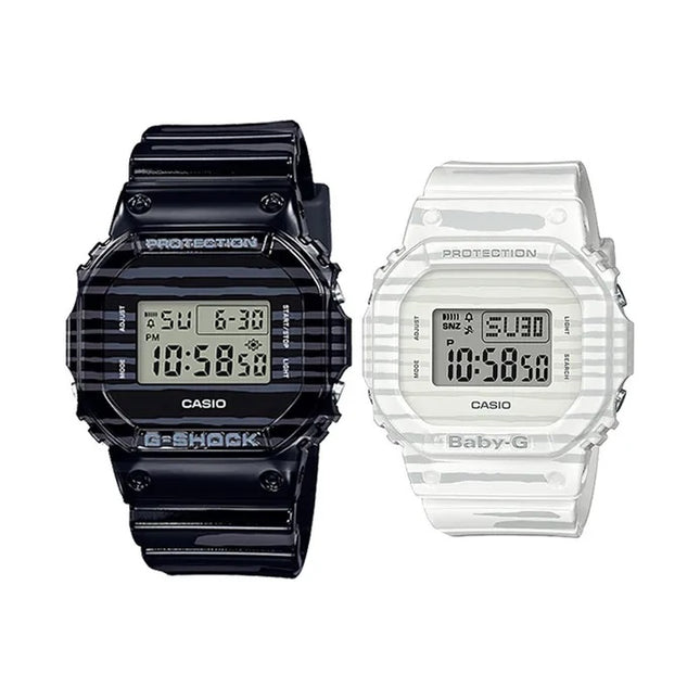 Casio G-Shock SLV-19B-1DR Summer Lovers Digital Dial Resin Band