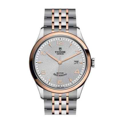 Tudor 1926 M91551-0001 Men Silver Dial Dual Tone Steel Strap