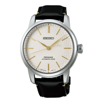 Seiko Presage SPB497J1 Craftsmanship Unglazed Arita Porcelain Dial Leather Strap Limited Edition