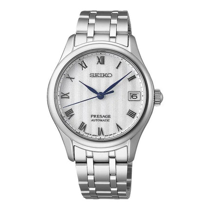 Seiko Presage SRPF49J1 Zen Garden Ladies White Dial Stainless Steel Strap