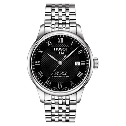 Tissot Le Locle Powermatic 80 T006.407.11.053.00 Pattern Dial Stainless Steel Strap