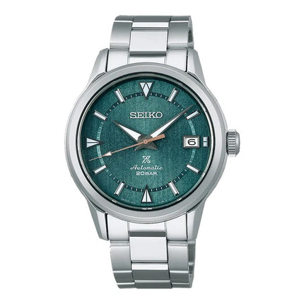 Seiko Prospex SPB289J1 Mystic Forest Alpinist Green Dial Stainless Steel Strap