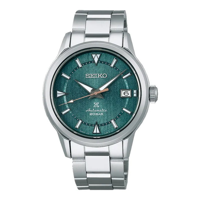 Seiko Prospex SPB289J1 Mystic Forest Alpinist Green Dial Stainless Steel Strap