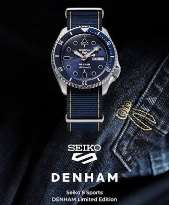 Seiko 5 DENHAM SRPL35K1 LIMITED EDITION 2000 PIECES