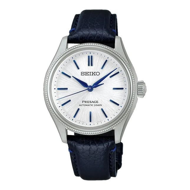 Seiko Presage HCC004J1 145th Anniversary Seiko Blue Shironeri White Dial Limited Edition
