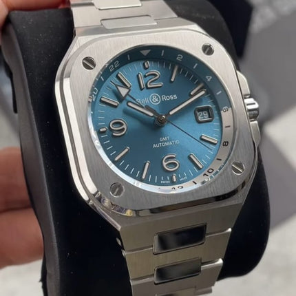 Preloved - BellRoss BR-05 Automatic GMT 41mm BR05G-PB-ST/SST