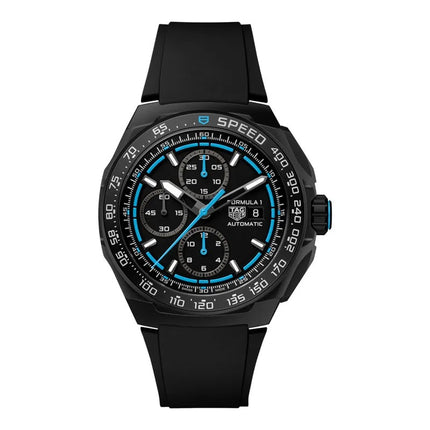 TAG Heuer Formula 1 CBZ2084.FT8097 Automatic Chronograph Black Dial Black Rubber Strap
