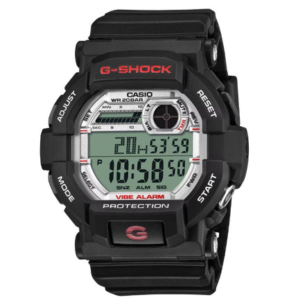 Casio G-SHOCK Digital GD-350S-1DR Digital Dial Black Resin Strap