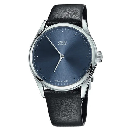 Oris Thelonious Monk 01-732-7712-4085-SET-LS Blue Sunray Dial Black Leather Strap LIMITED EDITION