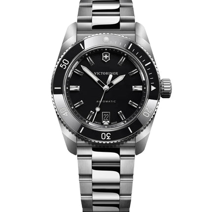 Victorinox Maverick Automatic 39mm Black Dial Stainless Steel Band 242105