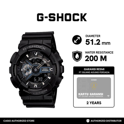 Casio G-SHOCK GA-110-1BDR