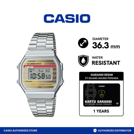 Casio General A168WEHA-9ADF Digital