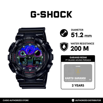 Casio G-SHOCK GA-100RGB-1ADR