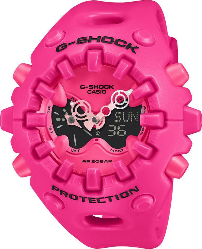 Casio G-Shock GA-V01-2APFK Pink Cool Eye With Special Pink Toy