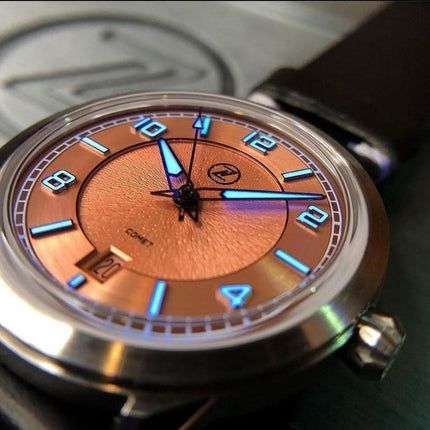 ZELOS COMET 39MM 'SALMON'
