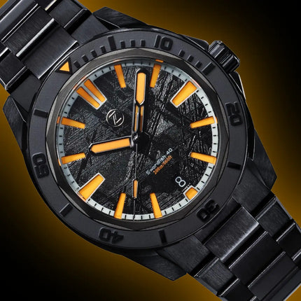 ZELOS Swordfish 40mm SS DLC Meteorite