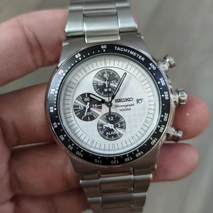 Seiko SNAA41 Panda Chronograph