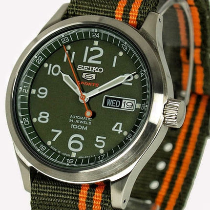 Seiko 5 Sports Automatic SRP275K1 Military