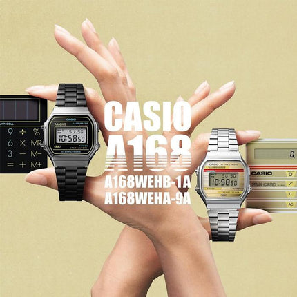 Casio General A168WEHA-9ADF Digital