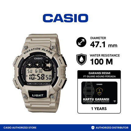 Casio Digital W-735H-8A2VDF