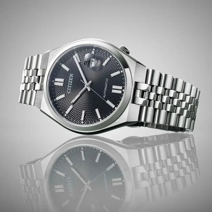 Citizen NK0020-55E Tsuyosa 60 Automatic Sapphire Black Dial Stainless Steel