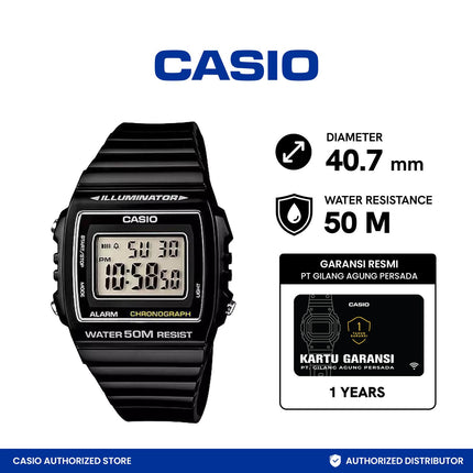 Casio Digital W-215H-1AVDF