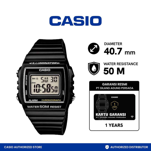 Casio Digital W-215H-1AVDF