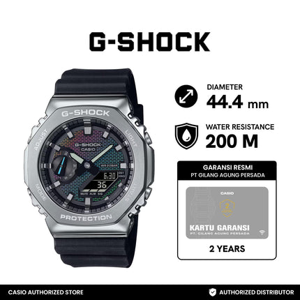 Casio G-Shock Jam Tangan GM-2100RW-1ADR Analog Digital