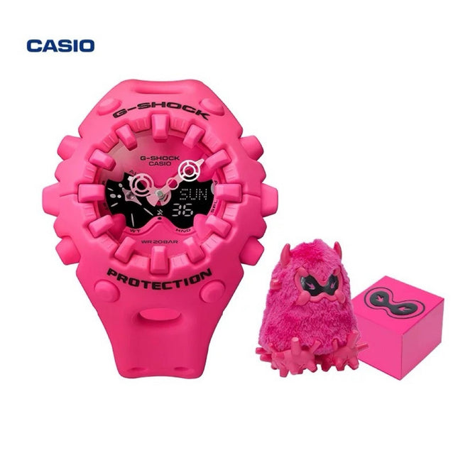 Casio G-Shock GA-V01-2APFK Pink Cool Eye With Special Pink Toy
