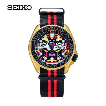 Seiko 5 Sports x RUKKIT ” The Tiger” SRPJ92 Rukkit Sathapruana Limited