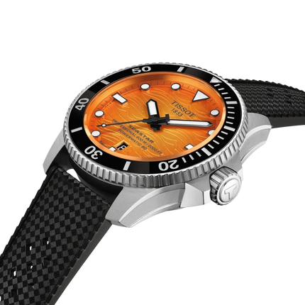 Tissot Seastar 2000 Orange Dial 44mm T120.907.17.281.00