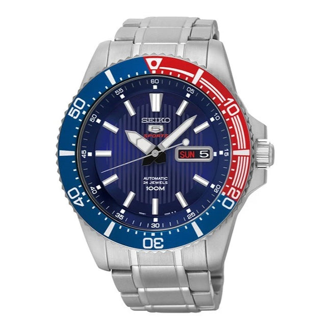 SEIKO 5 Automatic SRP551K1 Blue Dial Stainless Steel Band