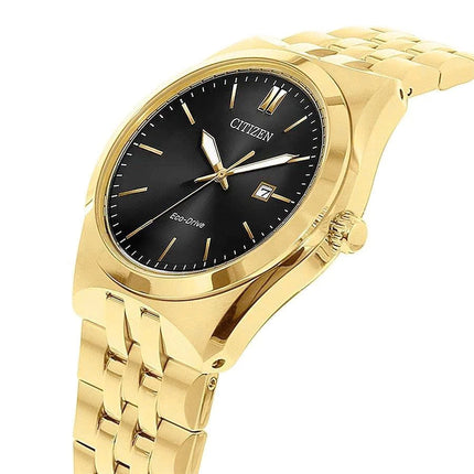Citizen Corso Eco-Drive Black Dial BM7333-85E